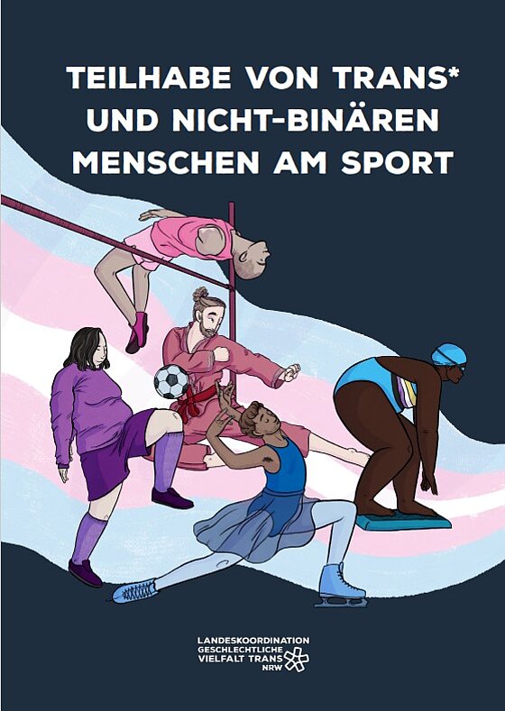 Broschüre „Teilhabe von trans* und nicht-binären Menschen am Sport“ 