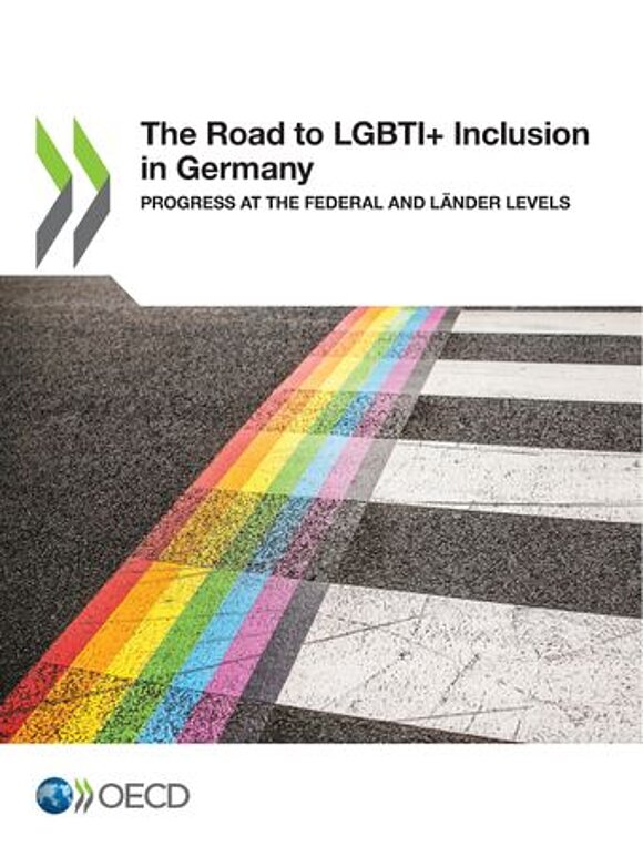 Titelbild der OECD-Studie The Road to LGBTI+ Inclusion in Germany